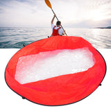 Foldable Kayak Boat Wind Sail EVA Reduced UV Radiation Portable Downwind Wind Paddle Sail for Outdoor Sport Red - Extra Image