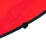 Foldable Kayak Boat Wind Sail EVA Reduced UV Radiation Portable Downwind Wind Paddle Sail for Outdoor Sport Red
