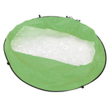 Foldable Kayak Boat Wind Sail EVA Reduced UV Radiation Portable Downwind Wind Paddle Sail for Outdoor Sport Green