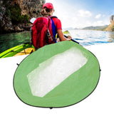 Foldable Kayak Boat Wind Sail EVA Reduced UV Radiation Portable Downwind Wind Paddle Sail for Outdoor Sport Green - Extra Image