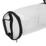 Clear Wrapping Paper Storage Bag Gift Wrap Organizer Waterproof Dustproof Gift Storage Bag Transparent White