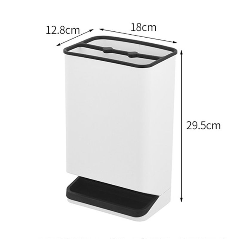 Umbrella Stand Removable Water Tray Convenient Umbrella Storage Rack for Hotel Lobby Black