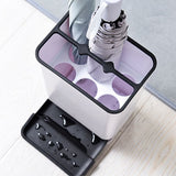 Umbrella Stand Removable Water Tray Convenient Umbrella Storage Rack for Hotel Lobby Black