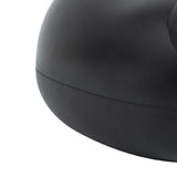 Tissue Box Lovely Shape Simple Display Rounded Corners Wide Mouth Storage Goods for Living Room Black
