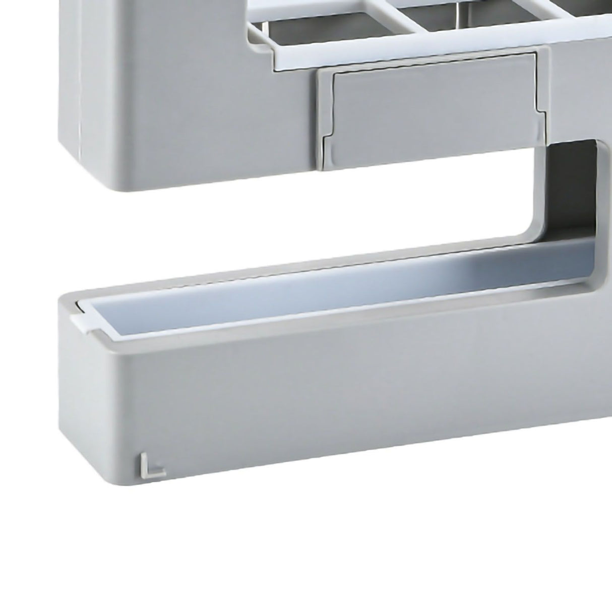 Umbrella Rack Detachable Drainable Cute Number Shape PS Material Wall Mounted Umbrella Holder for Home Grey