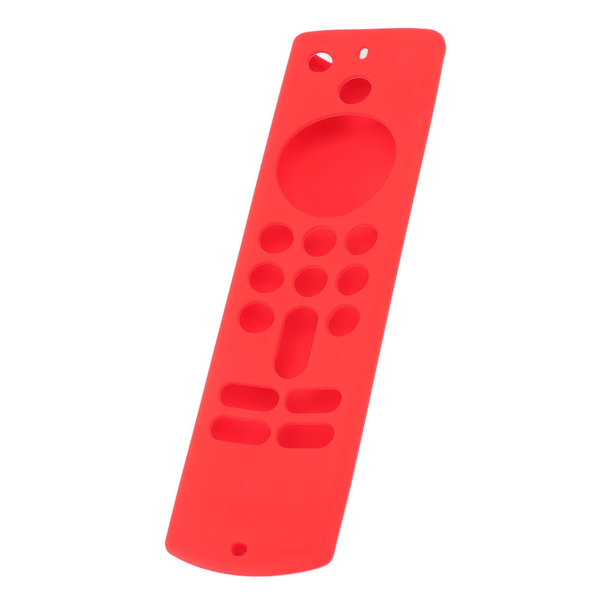 Remote Control Silicone Cover for Fire TV Stick Anti Slip Silicone Protective Case with Lanyard 3rd Gen Red
