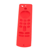 Remote Control Silicone Cover for Fire TV Stick Anti Slip Silicone Protective Case with Lanyard 3rd Gen Red
