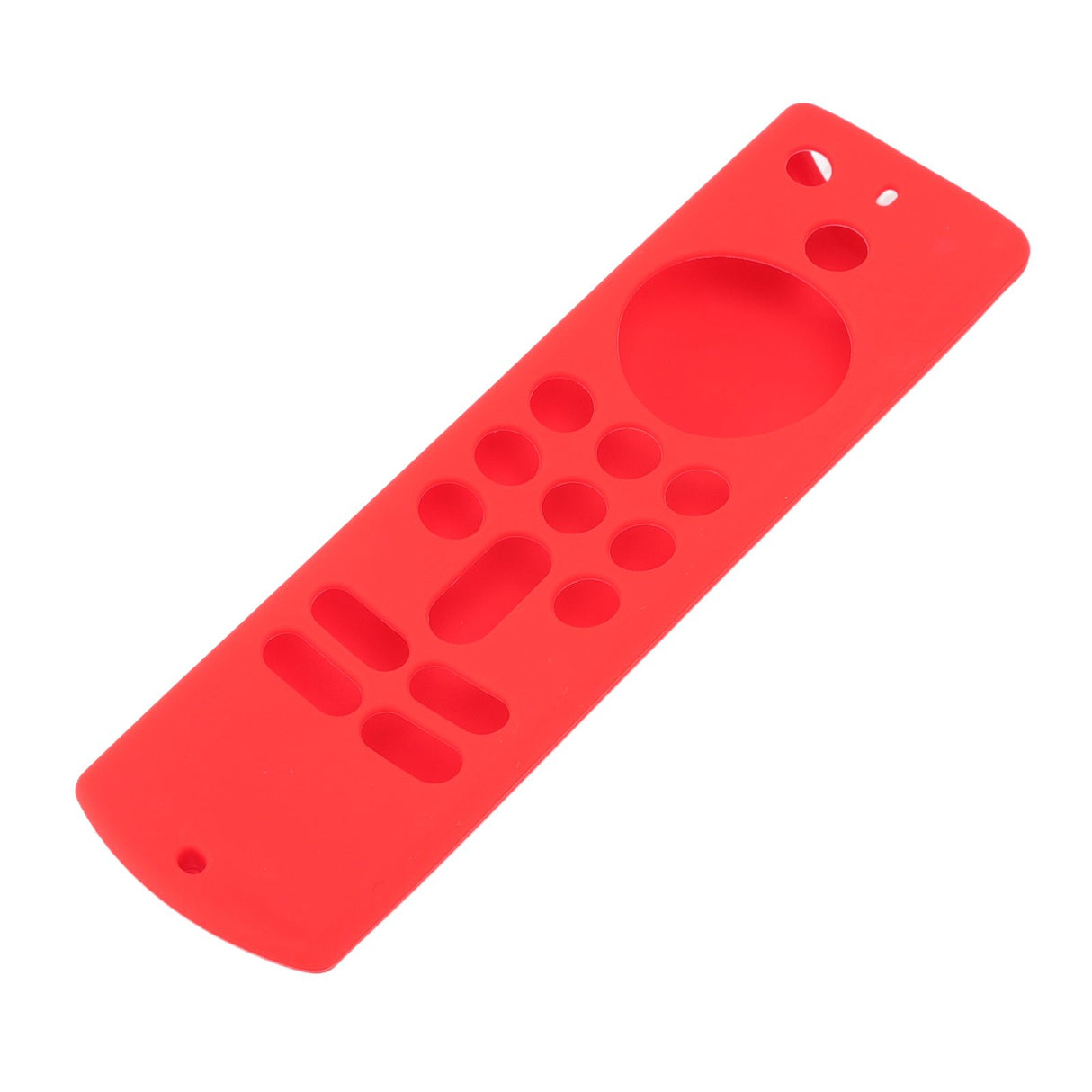 Remote Control Silicone Cover for Fire TV Stick Anti Slip Silicone Protective Case with Lanyard 3rd Gen Red