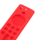 Remote Control Silicone Cover for Fire TV Stick Anti Slip Silicone Protective Case with Lanyard 3rd Gen Red - Extra Image