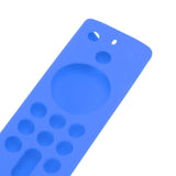 Remote Control Silicone Cover for Fire TV Stick Anti Slip Silicone Protective Case with Lanyard 3rd Gen Blue - Extra Image