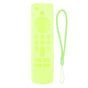Remote Control Silicone Cover for Fire TV Stick Anti Slip Silicone Protective Case with Lanyard 3rd Gen Fluorescent Green