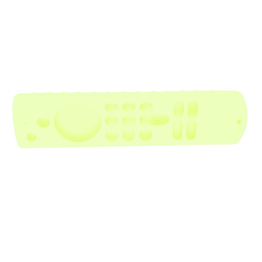 Remote Control Silicone Cover for Fire TV Stick Anti Slip Silicone Protective Case with Lanyard 3rd Gen Fluorescent Green