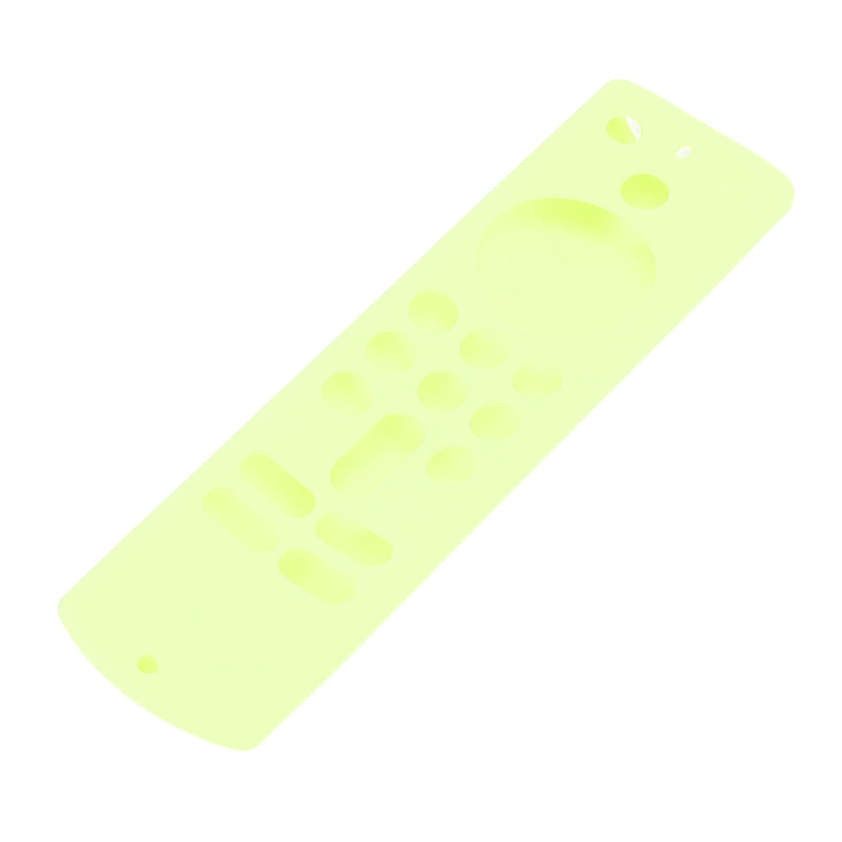 Remote Control Silicone Cover for Fire TV Stick Anti Slip Silicone Protective Case with Lanyard 3rd Gen Fluorescent Green