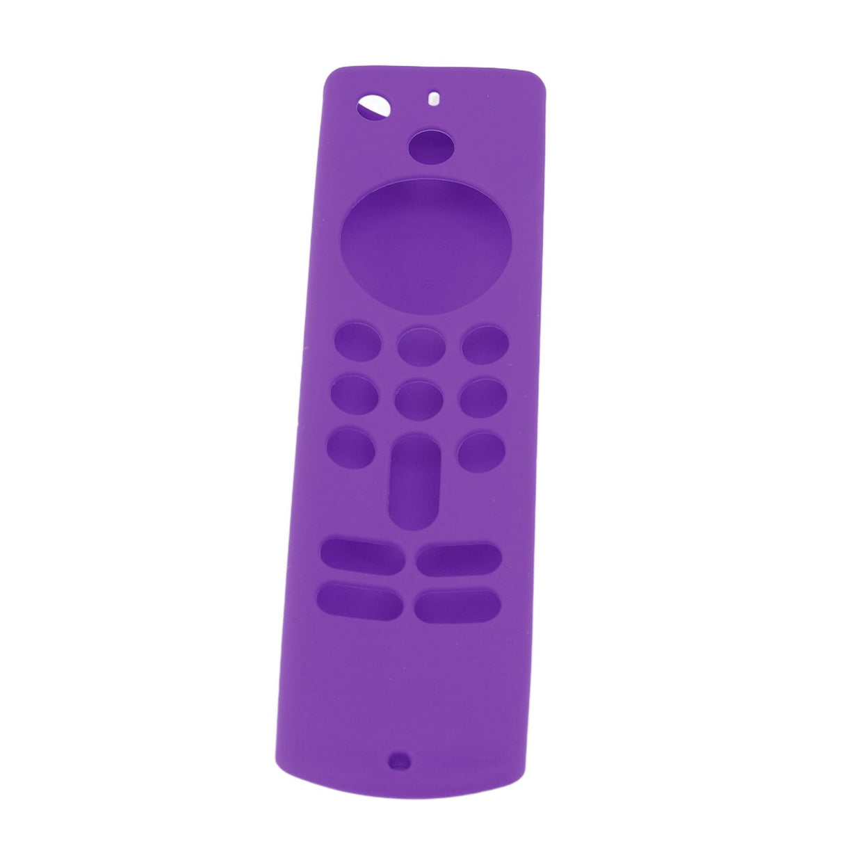 Remote Control Silicone Cover for Fire TV Stick Anti Slip Silicone Protective Case with Lanyard 3rd Gen Purple
