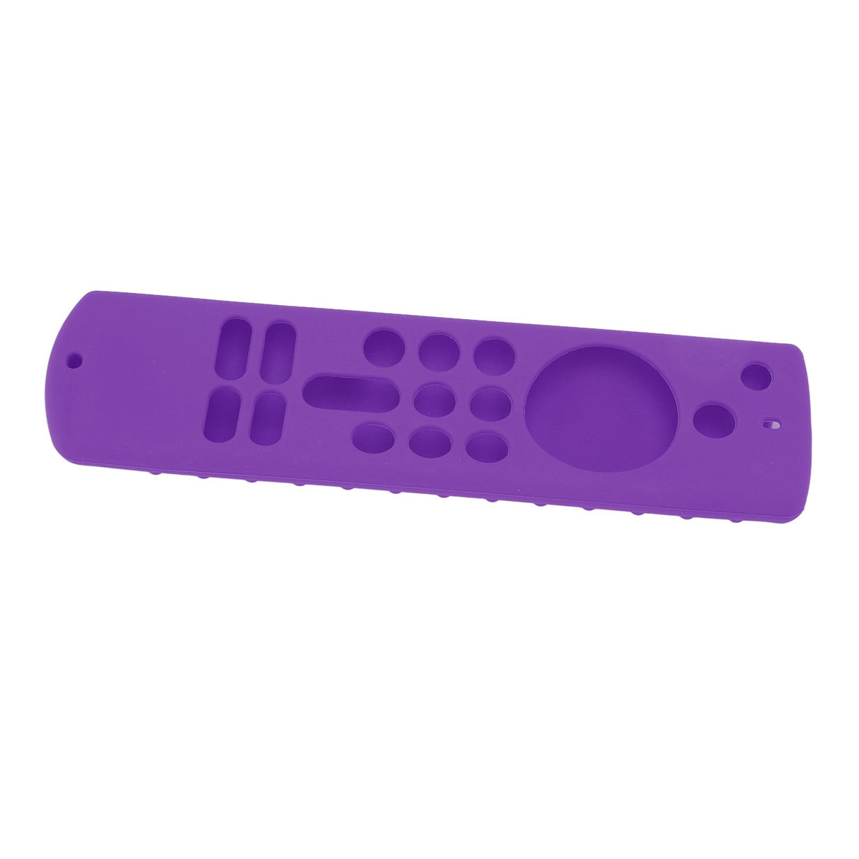 Remote Control Silicone Cover for Fire TV Stick Anti Slip Silicone Protective Case with Lanyard 3rd Gen Purple