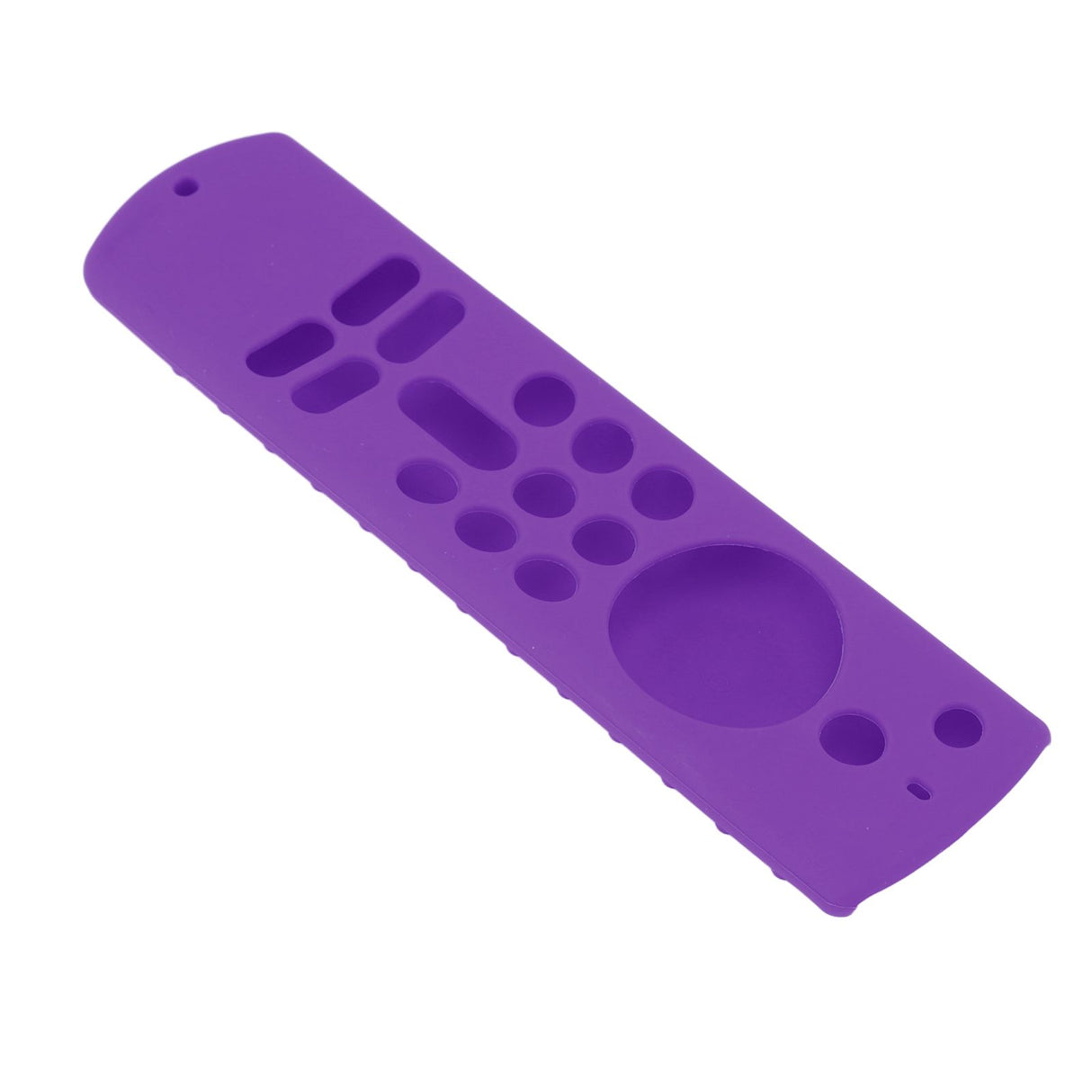 Remote Control Silicone Cover for Fire TV Stick Anti Slip Silicone Protective Case with Lanyard 3rd Gen Purple