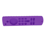 Remote Control Silicone Cover for Fire TV Stick Anti Slip Silicone Protective Case with Lanyard 3rd Gen Purple - Extra Image