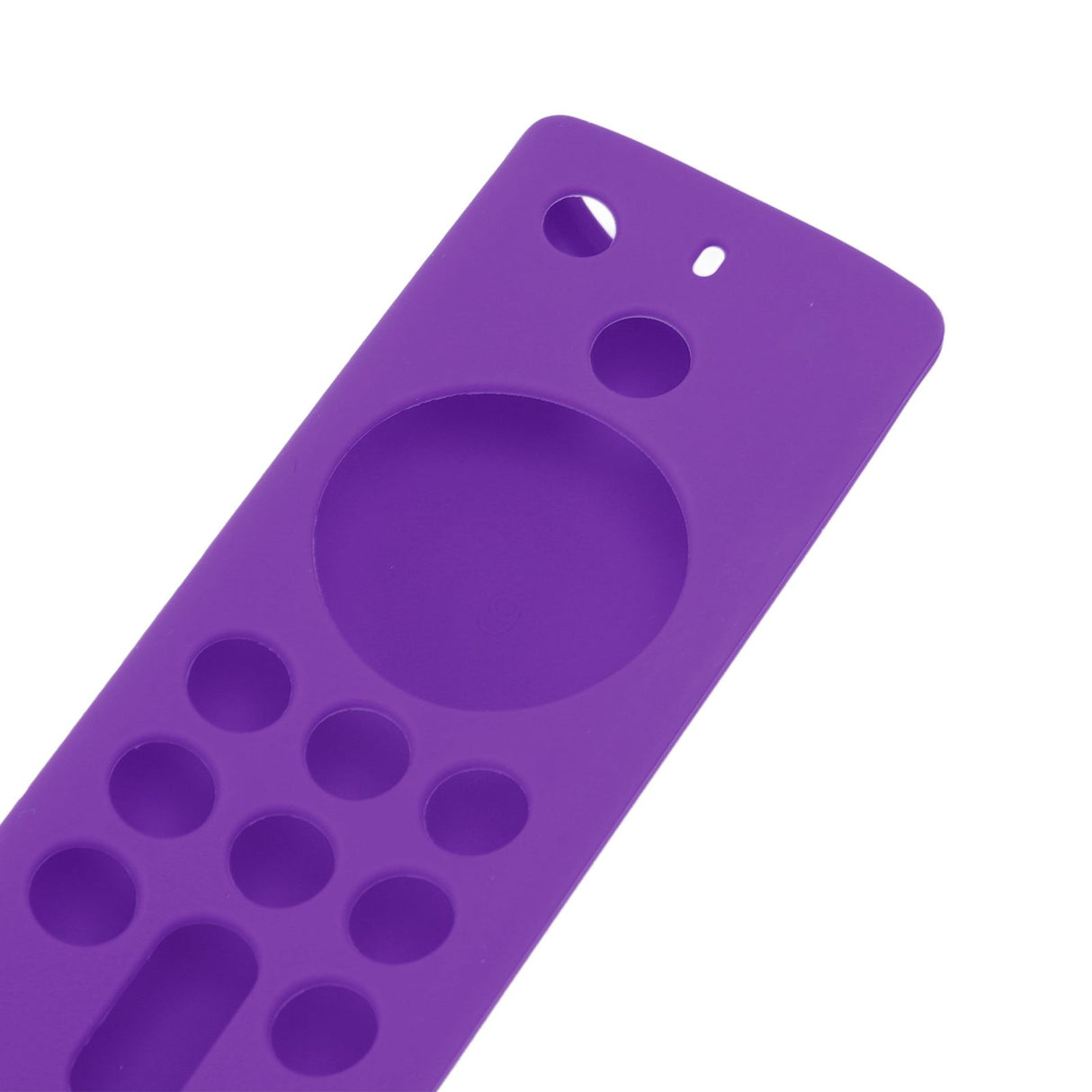 Remote Control Silicone Cover for Fire TV Stick Anti Slip Silicone Protective Case with Lanyard 3rd Gen Purple
