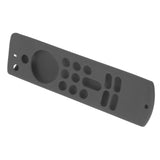 Remote Control Silicone Cover for Fire TV Stick Anti Slip Silicone Protective Case with Lanyard 3rd Gen Gray