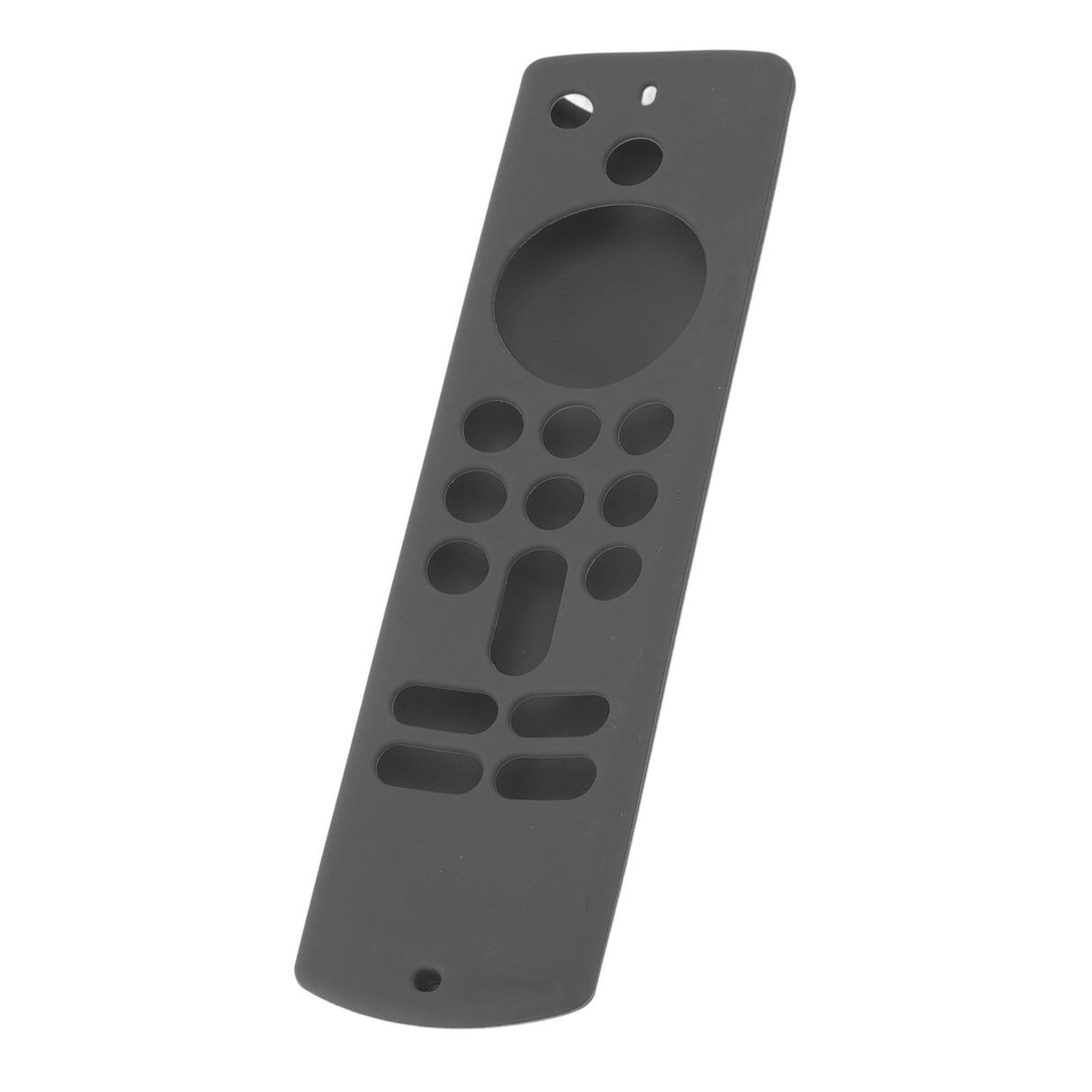 Remote Control Silicone Cover for Fire TV Stick Anti Slip Silicone Protective Case with Lanyard 3rd Gen Gray