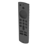 Remote Control Silicone Cover for Fire TV Stick Anti Slip Silicone Protective Case with Lanyard 3rd Gen Gray - Extra Image
