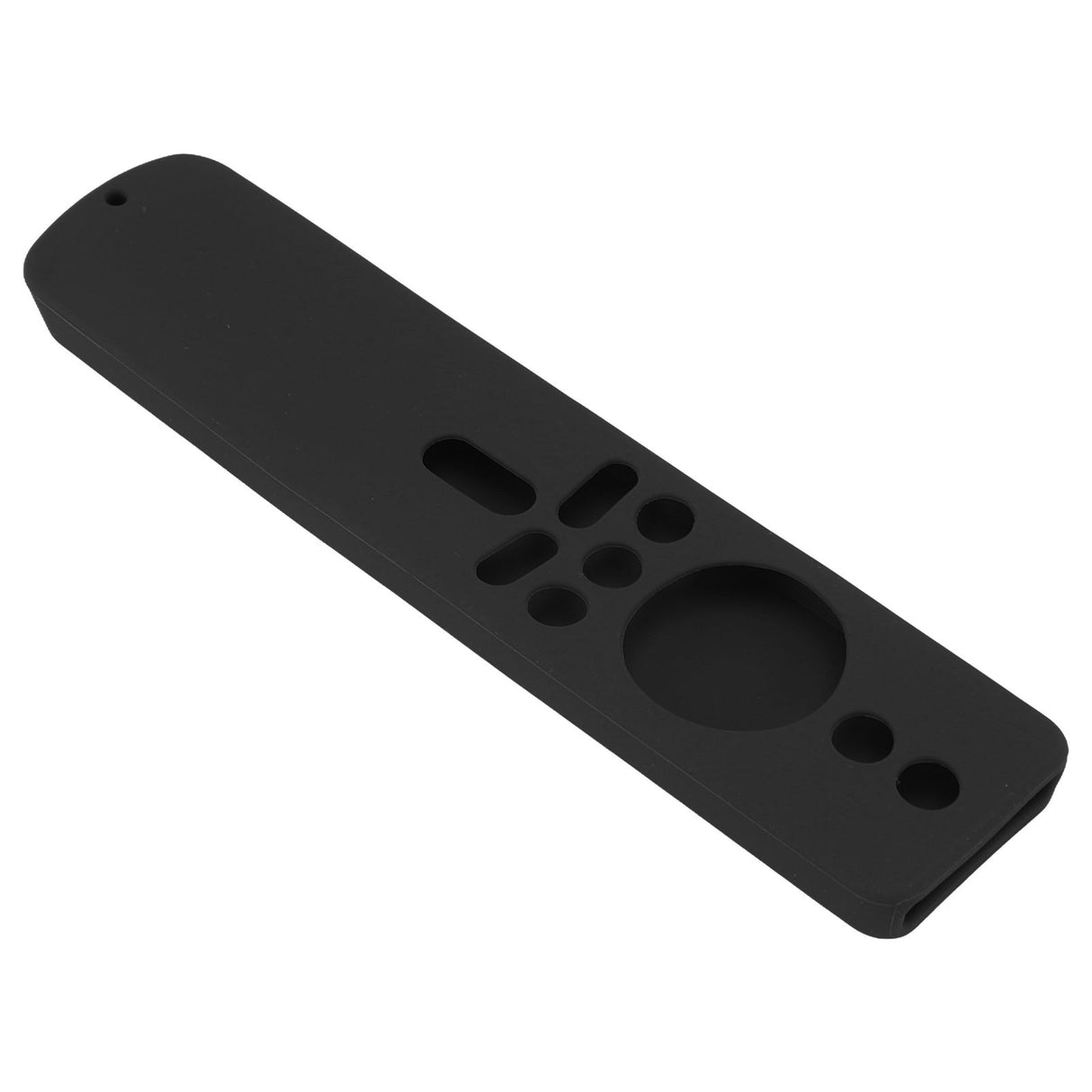 Silicone Protective Cover for Xiaomi TV Stick 4K Anti Slip Remote Control Case with Lanyard Black