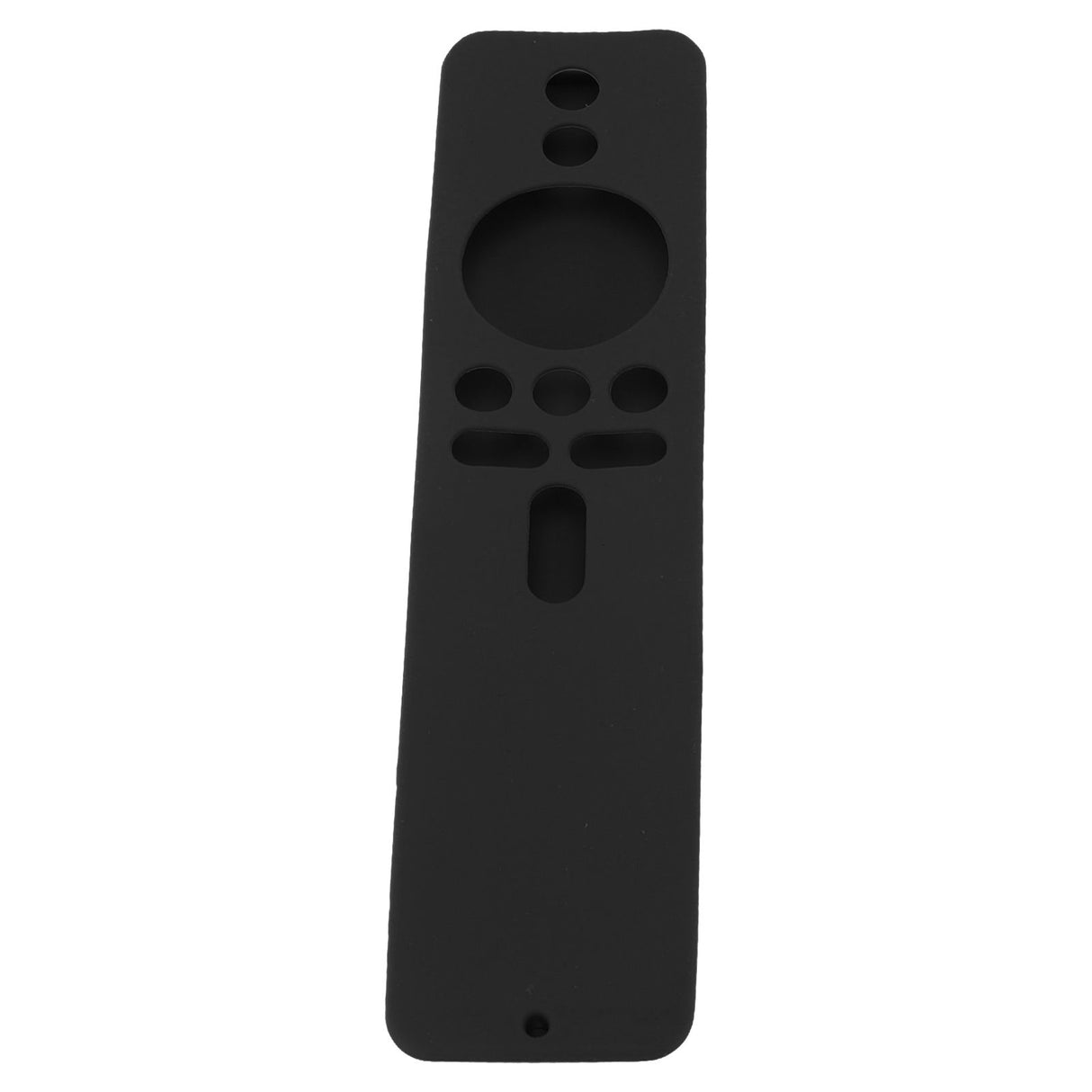 Silicone Protective Cover for Xiaomi TV Stick 4K Anti Slip Remote Control Case with Lanyard Black