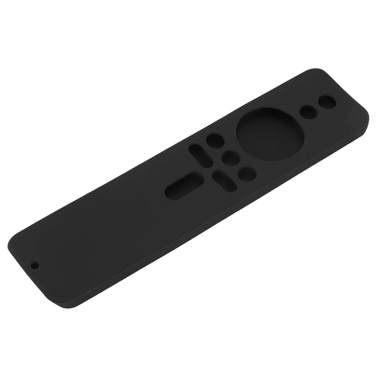 Silicone Protective Cover for Xiaomi TV Stick 4K Anti Slip Remote Control Case with Lanyard Black
