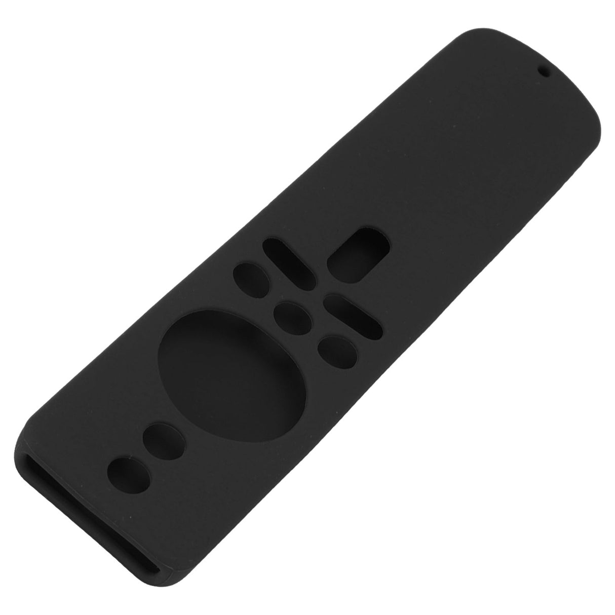 Silicone Protective Cover for Xiaomi TV Stick 4K Anti Slip Remote Control Case with Lanyard Black