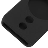 Silicone Protective Cover for Xiaomi TV Stick 4K Anti Slip Remote Control Case with Lanyard Black