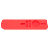 Silicone Protective Cover for Xiaomi TV Stick 4K Anti Slip Remote Control Case with Lanyard Red