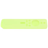 Silicone Protective Cover for Xiaomi TV Stick 4K Anti Slip Remote Control Case with Lanyard Fluorescent Green