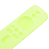 Silicone Protective Cover for Xiaomi TV Stick 4K Anti Slip Remote Control Case with Lanyard Fluorescent Green - Extra Image