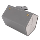 Sunglasses Organizer Case Multifunctional Multiple Slots PU Leather Travel Glasses Case Storage for Glasses Jewelry Gray