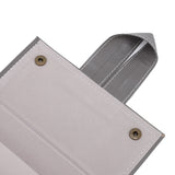 Sunglasses Organizer Case Multifunctional Multiple Slots PU Leather Travel Glasses Case Storage for Glasses Jewelry Gray - Extra Image