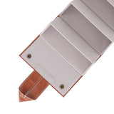Sunglasses Organizer Case Multifunctional Multiple Slots PU Leather Travel Glasses Case Storage for Glasses Jewelry Brown