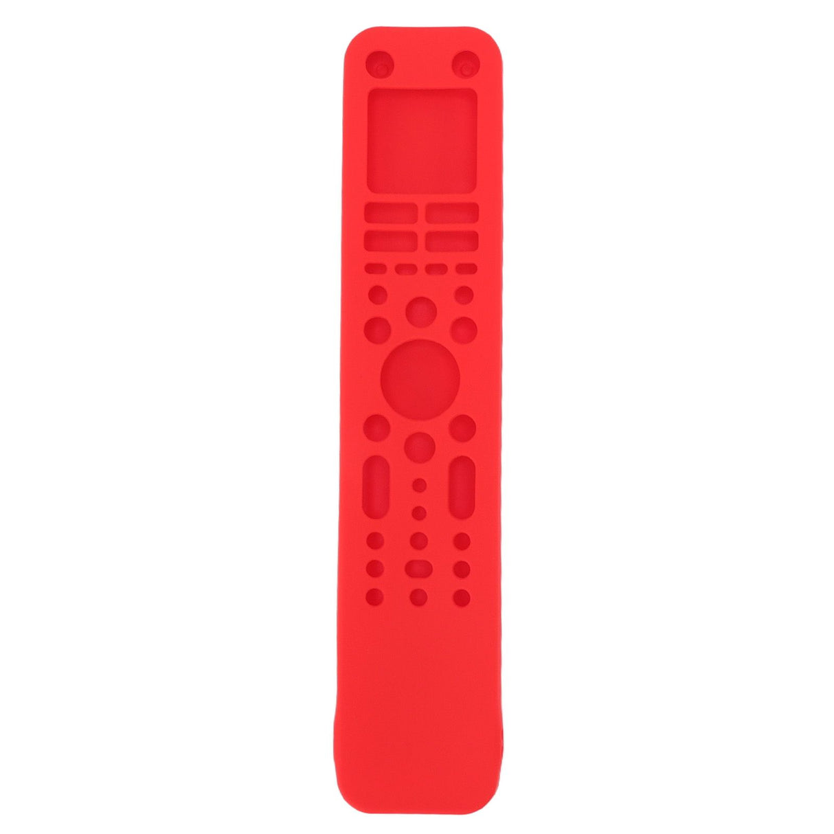 Remote Control Protective Cover Silicone Protective Case Television Accessories with Hand Strap for RMF TX520P Red