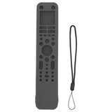 Remote Control Protective Cover Silicone Protective Case Television Accessories with Hand Strap for RMF TX520P Dark Gray