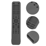 Remote Control Protective Cover Silicone Protective Case Television Accessories with Hand Strap for RMF TX520P Dark Gray