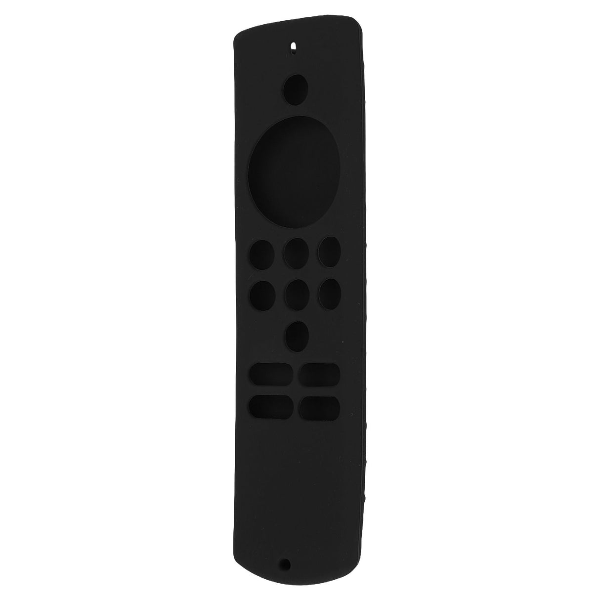 Remote Control Cover Silicone Soft Anti Slip Shockproof Protective Remote Sleeve With Lanyard for Fire TV Stick Lite Black
