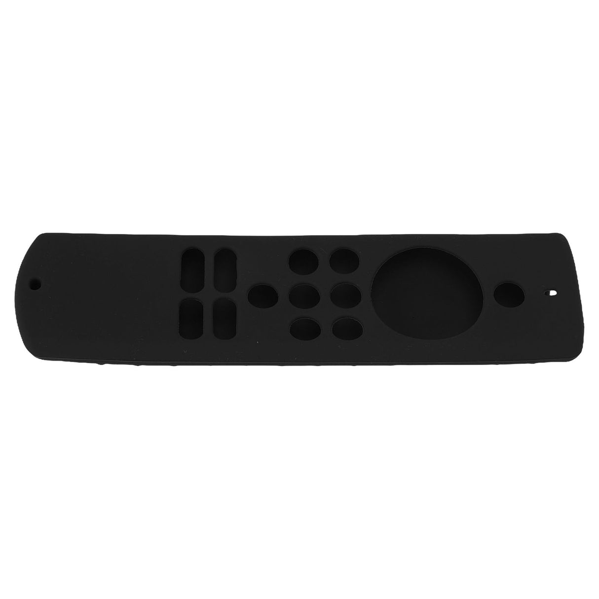 Remote Control Cover Silicone Soft Anti Slip Shockproof Protective Remote Sleeve With Lanyard for Fire TV Stick Lite Black