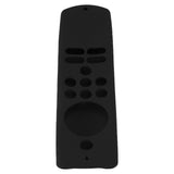 Remote Control Cover Silicone Soft Anti Slip Shockproof Protective Remote Sleeve With Lanyard for Fire TV Stick Lite Black