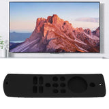 Remote Control Cover Silicone Soft Anti Slip Shockproof Protective Remote Sleeve With Lanyard for Fire TV Stick Lite Black - Extra Image