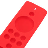 Remote Control Cover Silicone Soft Anti Slip Shockproof Protective Remote Sleeve With Lanyard for Fire TV Stick Lite Red - Extra Image