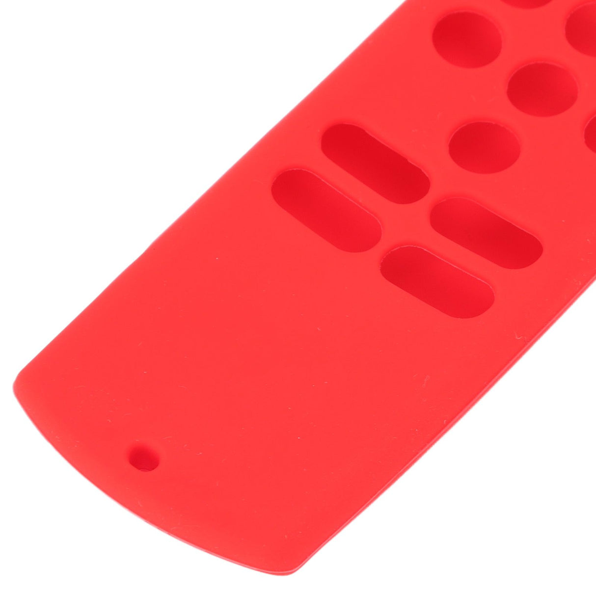 Remote Control Cover Silicone Soft Anti Slip Shockproof Protective Remote Sleeve With Lanyard for Fire TV Stick Lite Red