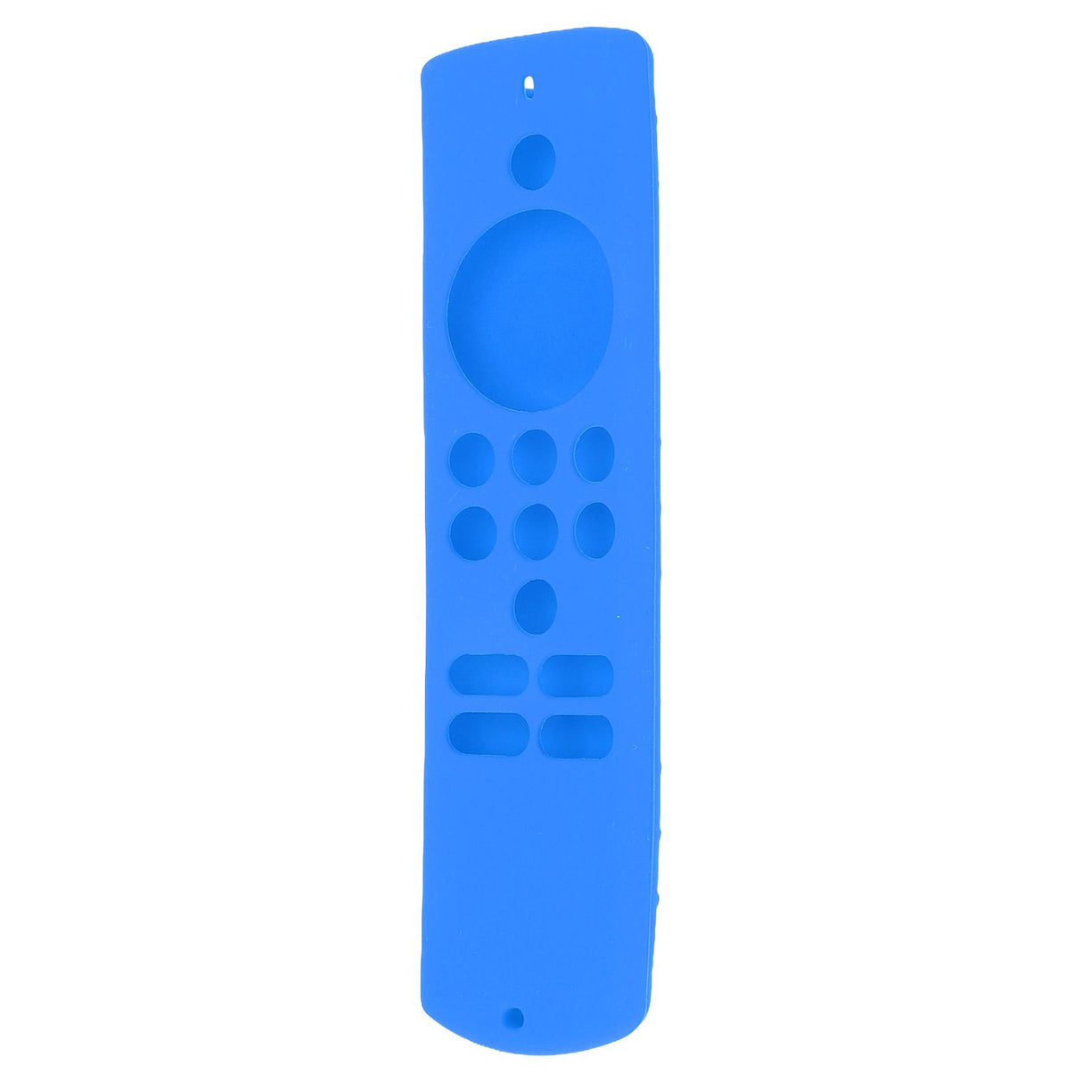 Remote Control Cover Silicone Soft Anti Slip Shockproof Protective Remote Sleeve With Lanyard for Fire TV Stick Lite Blue