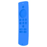 Remote Control Cover Silicone Soft Anti Slip Shockproof Protective Remote Sleeve With Lanyard for Fire TV Stick Lite Blue