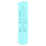 Remote Control Cover Silicone Soft Anti Slip Shockproof Protective Remote Sleeve With Lanyard for Fire TV Stick Lite Mint Green - Front View