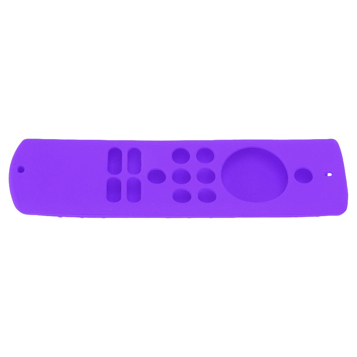 Remote Control Cover Silicone Soft Anti Slip Shockproof Protective Remote Sleeve With Lanyard for Fire TV Stick Lite Purple