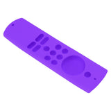 Remote Control Cover Silicone Soft Anti Slip Shockproof Protective Remote Sleeve With Lanyard for Fire TV Stick Lite Purple - 45-Degree Angle